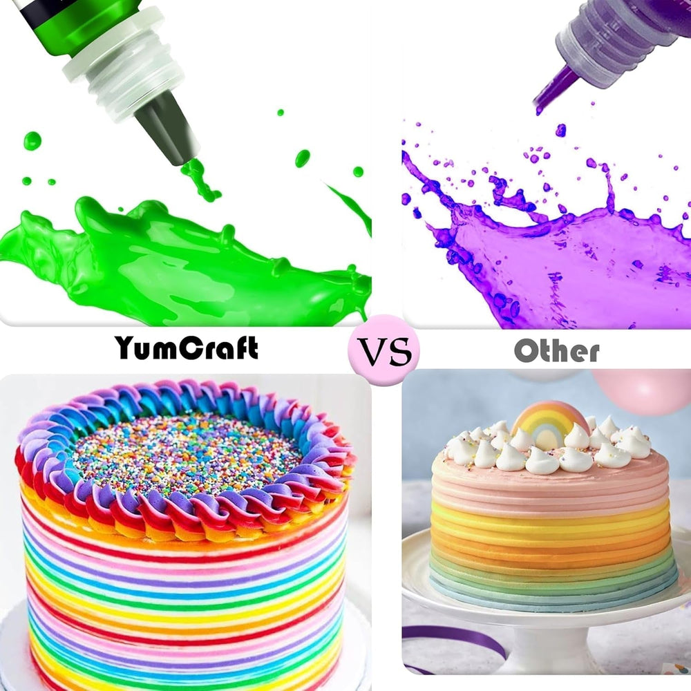 Barwnik spożywczy - Wysoko skoncentrowany płynny barwnik spożywczy do ciast, wypieków, pisanek, napojów - Bezcukrowy barwnik spożywczy do fondantów, lukrów, slimów, dekorowania ciast (Red Velvet, 236ml)