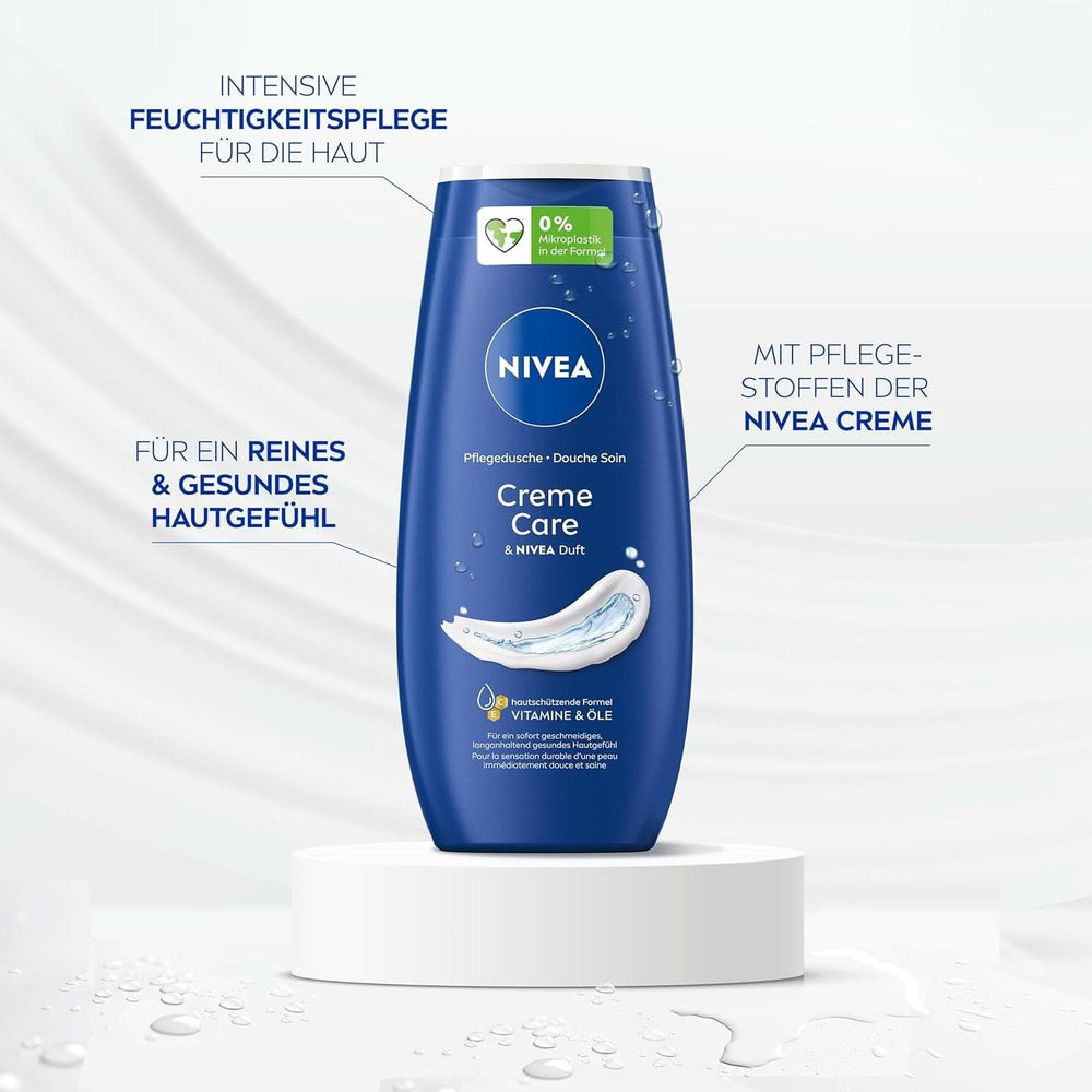 NIVEA Creme Care, żel pod prysznic z witaminami i olejkami eterycznymi, 250 ml Prysznic i kąpiel Naty Shop