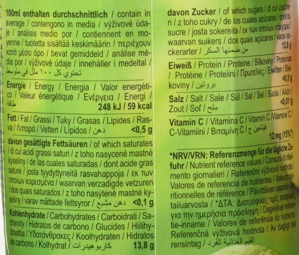 Rauch Happy Day Mango | Wyrafinowany napój z marakui | Dużo witaminy C | 6 x 1 litr, Tetra Prisma Naty Shop