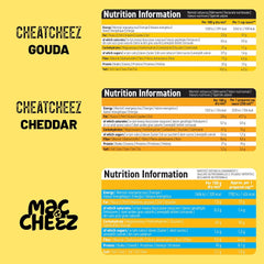 Cultured Foods Wegański zestaw 3-er Wegański makaron z serem, sosem Gouda, sosem Cheddar, Laktosefrei Glutenfrei MAC i CHEEZ CHEATCHEEZ