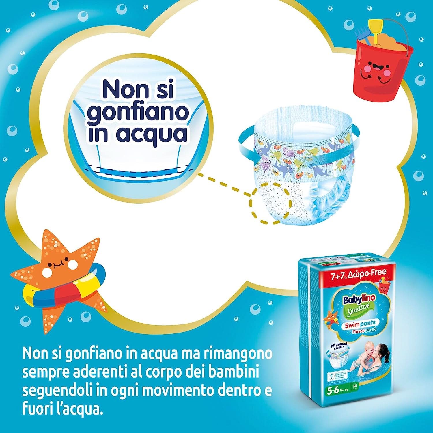 Sensitive kąpielówki, pieluszki do morza i na basen Sklep Naty dla Matki i Dziecka