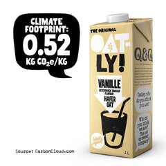 Oatly Haferdrink Vanille 1L (6 sztuk)