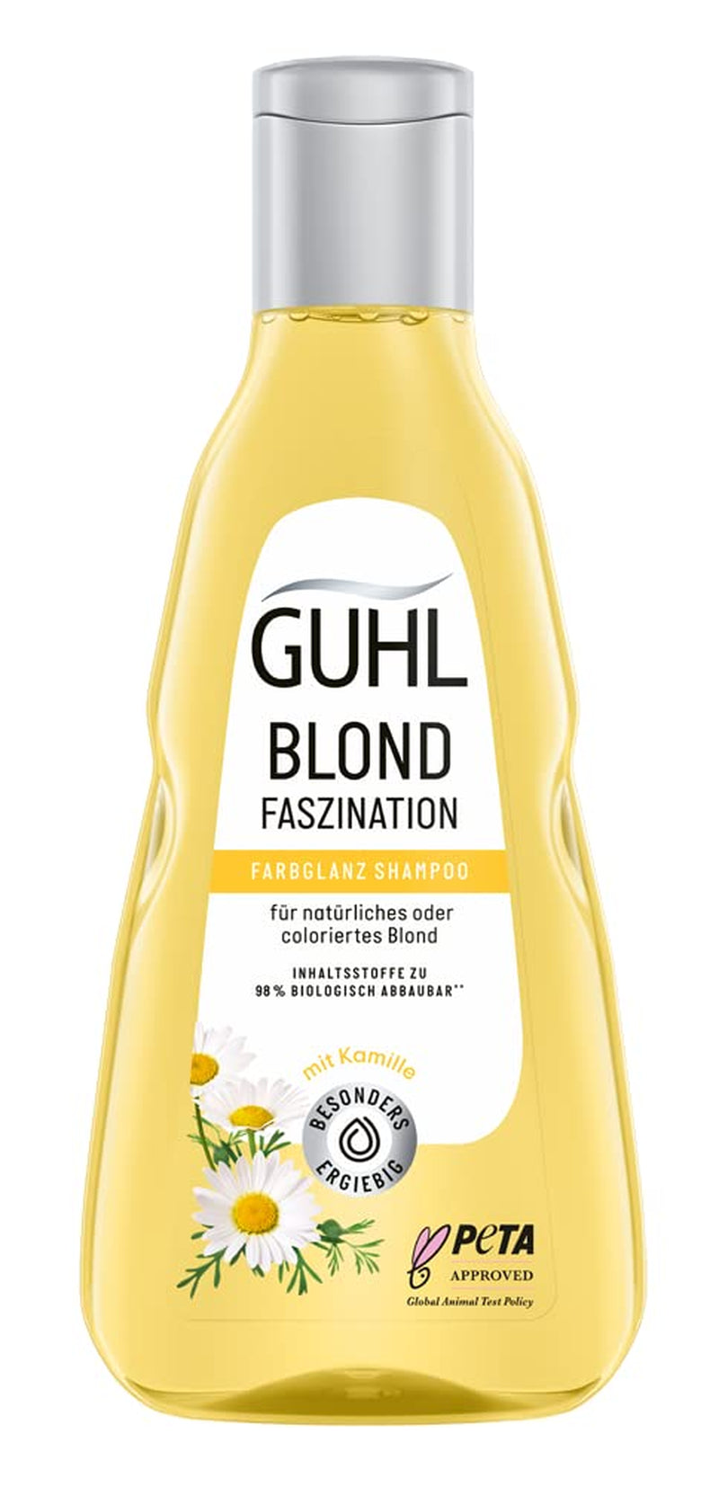 Guhl Szampon Fascynujący Blond, Typ włosów: Blond, Rozjaśniany Pod prysznic i do kąpieli Guhl 250 ml
