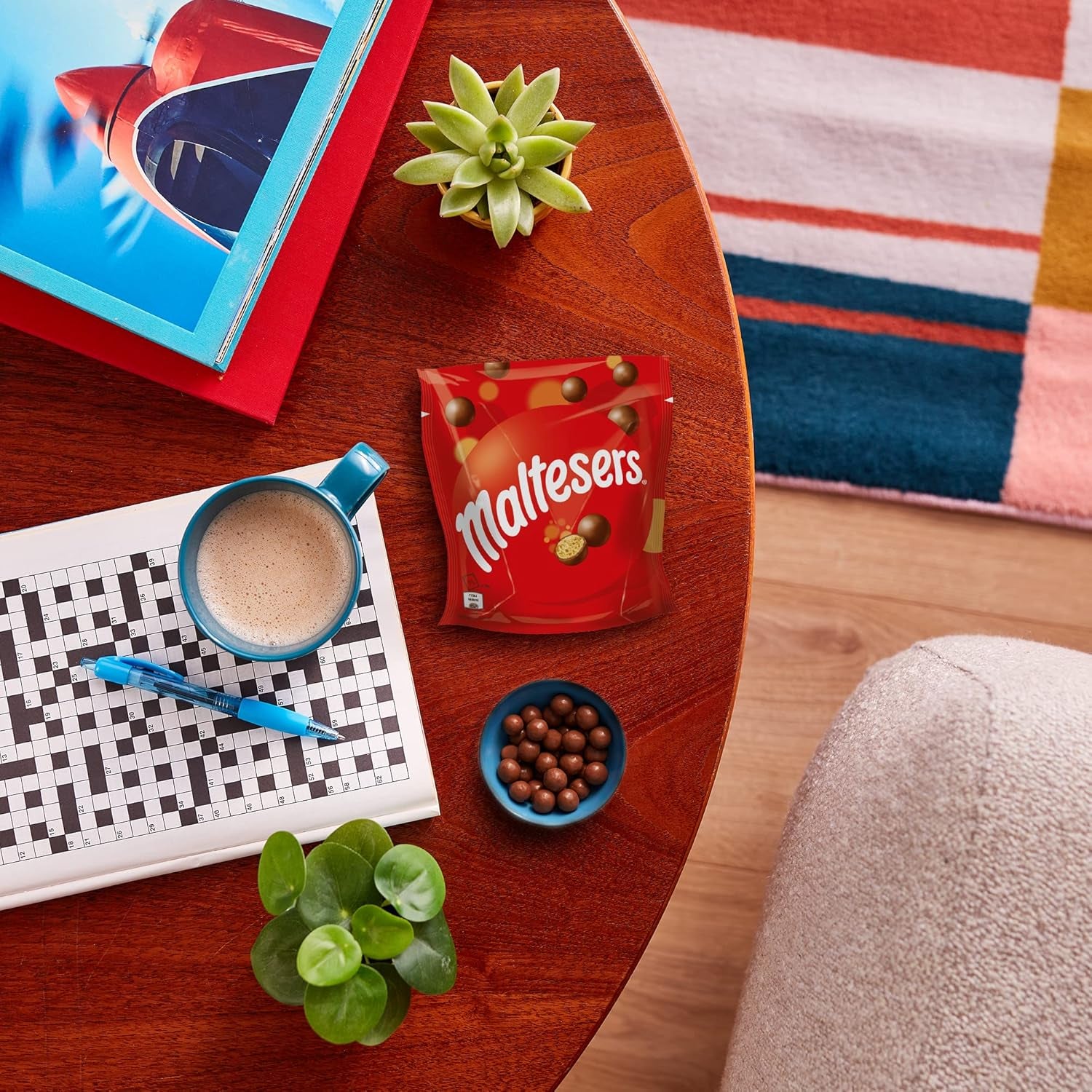 Maltesers, czekoladowe kulki z chrupiącym i lekkim środkiem, przewiewna, czekoladowa przekąska, 1 opakowanie (1 x 300g)