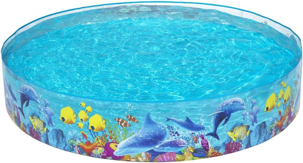 Bestway 55031 - Stały basen Fill 'N Fun 244x46cm ryba-klaun,