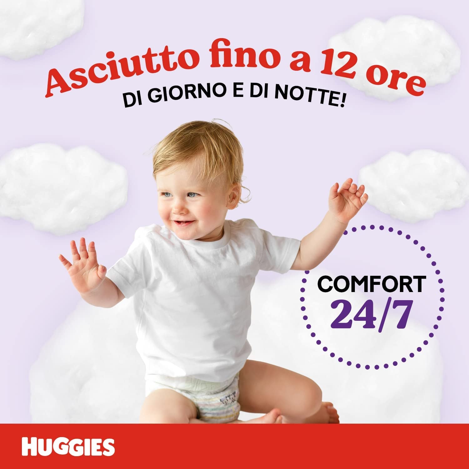 Pieluchy Huggies Ultra Comfort, rozmiar 4 (9-14 kg), opakowanie 72 pieluszek