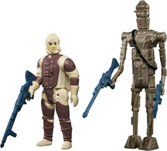 Star Wars Retro Collection Special Bounty Hunter Double Pack Dengar & IG-88, figuri mari de 9,5 cm pentru Star Wars: The Empire Strikes Back Action figures Naty Shop