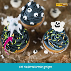 Decocino Halloween Sprinkles, wielobarwne, 120 gramów Posypka Naty Shop