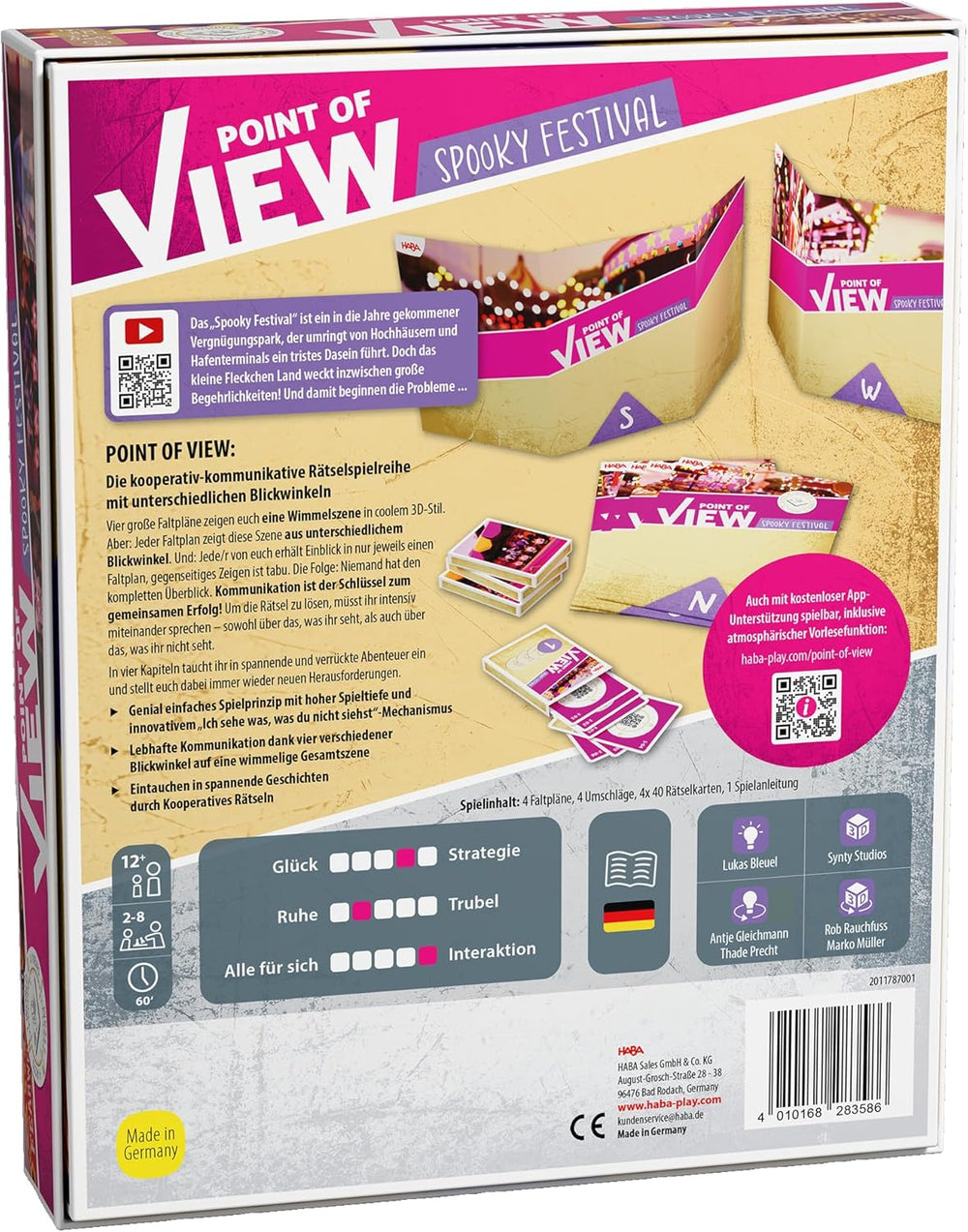 Punkt widzenia HABA: Festiwal Strachu