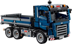 Zabawka LEGO Technic Wywrotka z kierownicą i ruchomą wywrotką - niebieski pojazd budowlany - pomysł na prezent na urodziny lub święta - zestaw konstrukcyjny dla chłopców i dziewcząt od 9 lat 42203 Zestawy konstrukcyjne Besuche den LEGO-Store