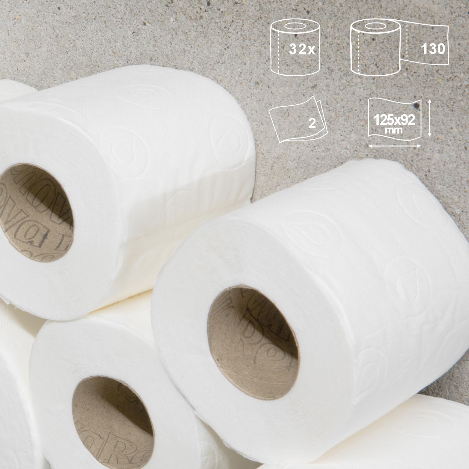 Hârtie igienică Renova Super Blanco, 32 de role