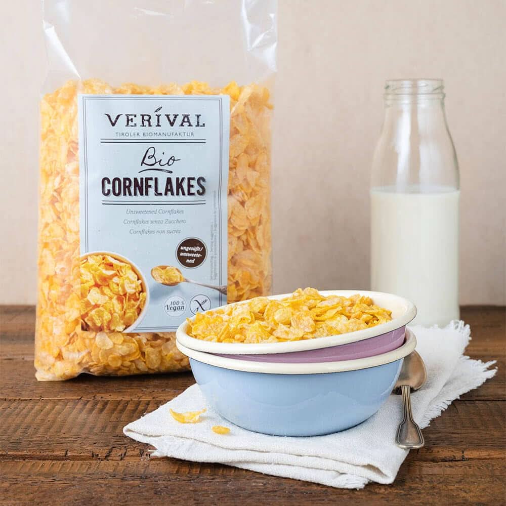 Verival Cornflakes neîndulciti, pachet 6 x 250 grame Cereale Naty Shop