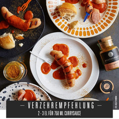 Ankerkraut Currywurst, 90 g w szkle korkowym, Gewürzmischung zum Anmischen selbstgemachter Currywurst-Sauce lub jako dodatek
