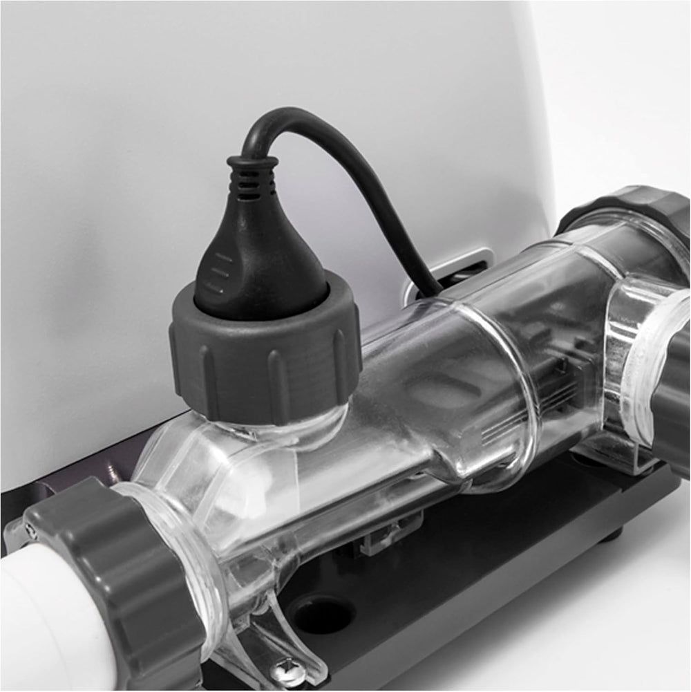 Intex Krystal Clear Ozonowy system czyszczenia basenów ze słoną wodą – bez chemicznego chloru (zapachu), 28666