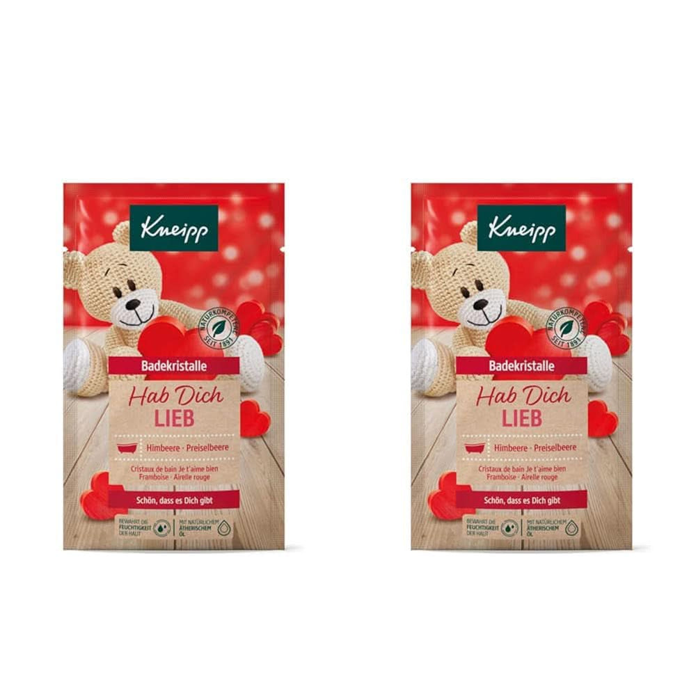 Kneipp sól do kąpieli malina i żurawina 60 gramów Prysznic i kąpiel Naty Shop 2 sztuki x 60 gramów Fruity