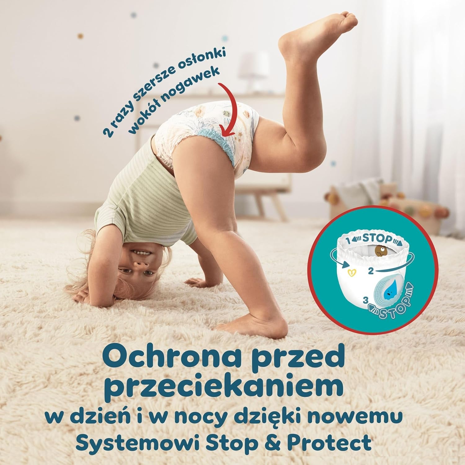 Pampers (stara wersja), spodnie chłopięce/dziewczęce 4 176 szt.