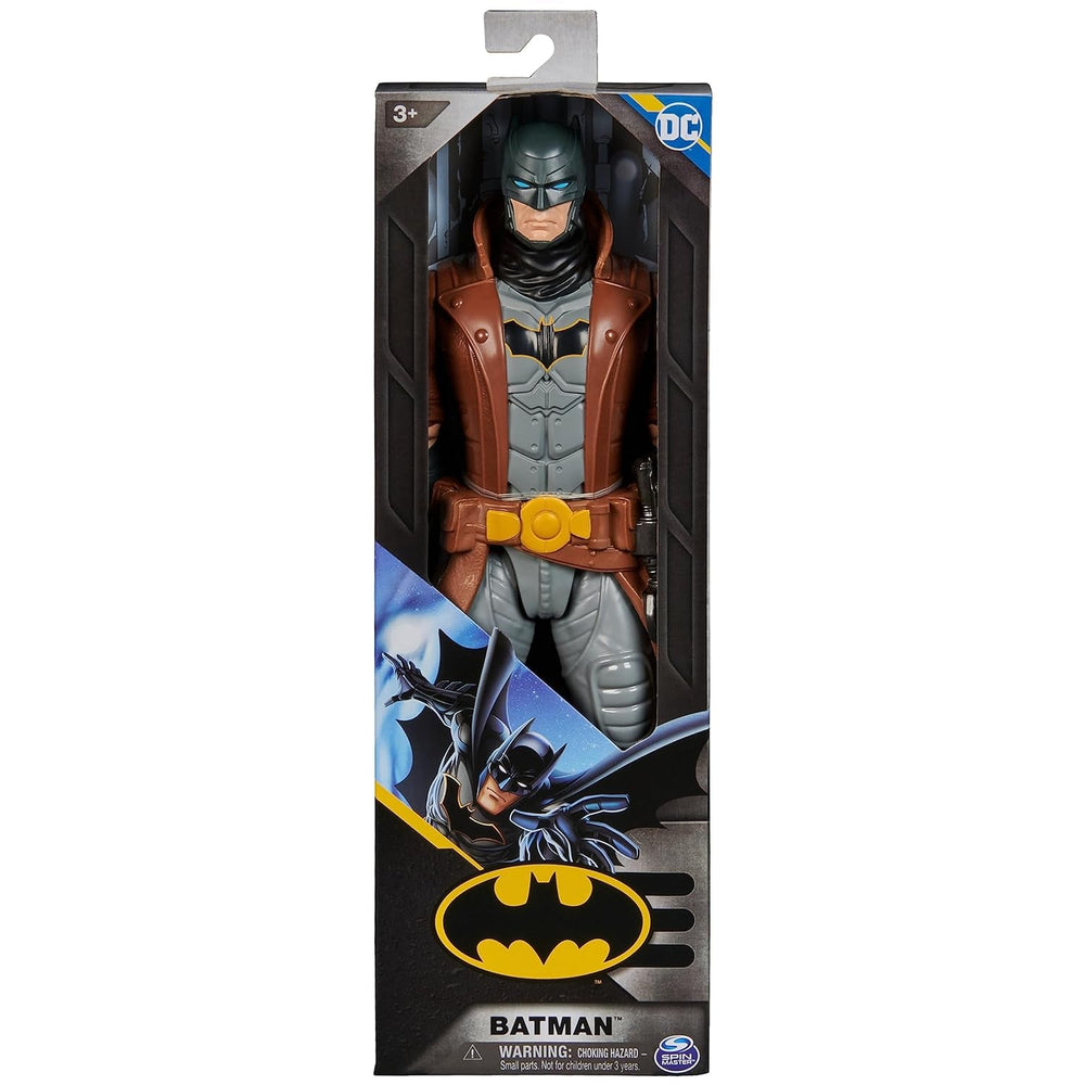 DC Comics, Batman Action Figure, 30 cm înălțime, complet mobil pentru aventuri captivante și cascadorii pline de acțiune, jucărie pentru copii de la 3 ani în sus Action figures Naty Shop