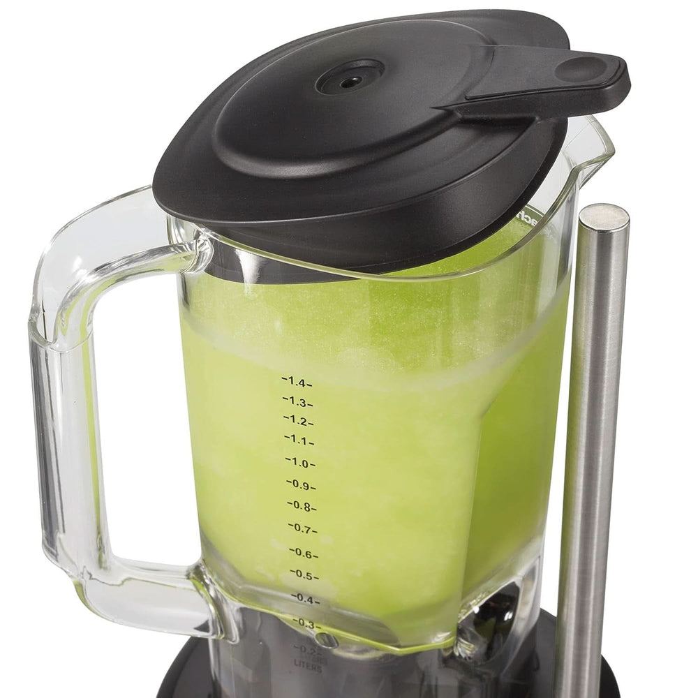 Blender barowy Hamilton Beach Commercial® 908®R, HBB908R-CE, 1 HP, pojemnik z poliwęglanu 1,3 l, 2 prędkości, 220-240 V, czarna kuchnia Naty Shop