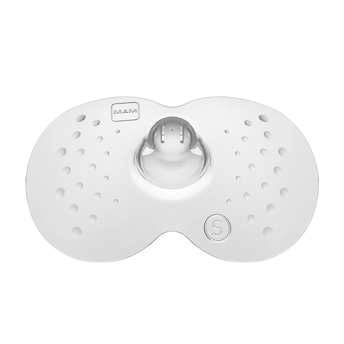 MAM Stillhütchen Größe S (Ř 17 Mm) Im 2Er-Set, Extra Weiche Brusthütchen Zum Schutz Beim Stillen, Brustwarzenschutz Für Maximalen Hautkontakt Zwischen Mutter Und Kind Akcesoria Żywność i karmienie piersią Bebe Naty Shop