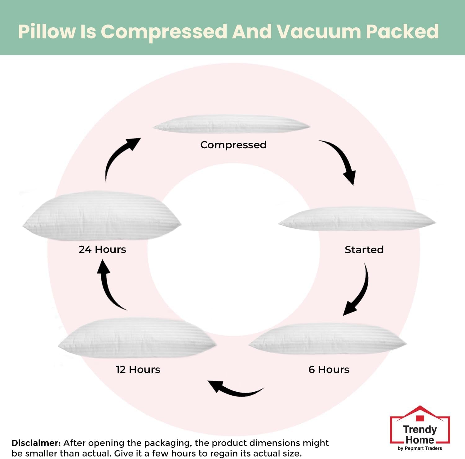 Inserție de pernă decorativă Trendy Home, hipoalergenică, cu suport lombar, pentru casă, exterior, canapea, lavabilă la mașină, 30,5 x 50,8 cm