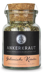 Ankerkraut Italienische Kräuter, mediterranes Universalgewürz für Pasta, Pizza und Salade, 25 g w Korkenglas
