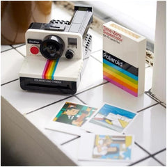 LEGO Ideas Zestaw aparatu Polaroid Onestep SX-70 dla dorosłych, kolekcjonerski z autentycznymi szczegółami, aktywność twórcza, prezenty fotograficzne dla kobiet, mężczyzn, dla niego, dla niej i nastolatków 21345 Zestawy do budowania Besuche den LEGO-Store