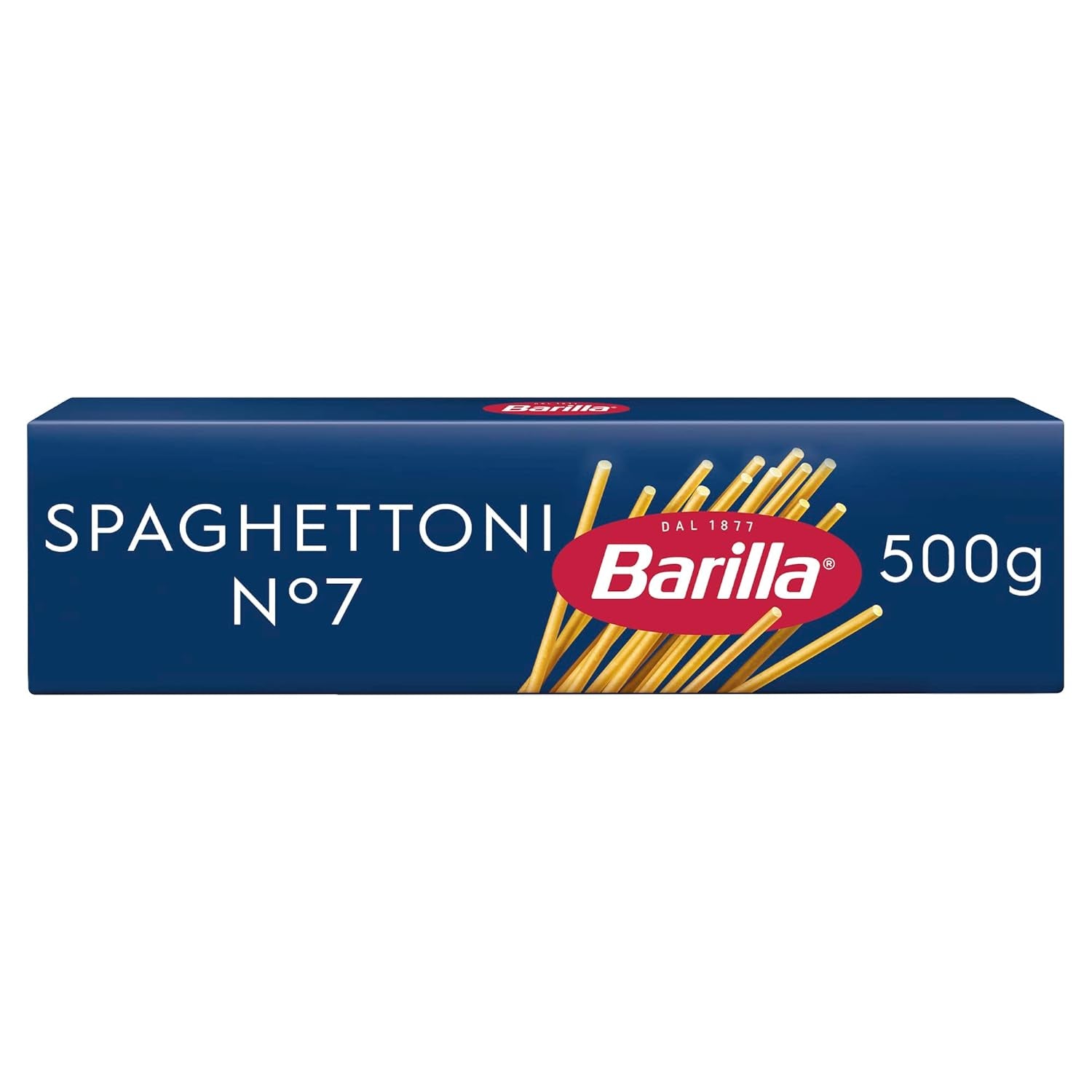 Barilla Classic Spaghetti nr 7 makaron z pszenicy durum, zawsze al dente (1 x 500 g)
