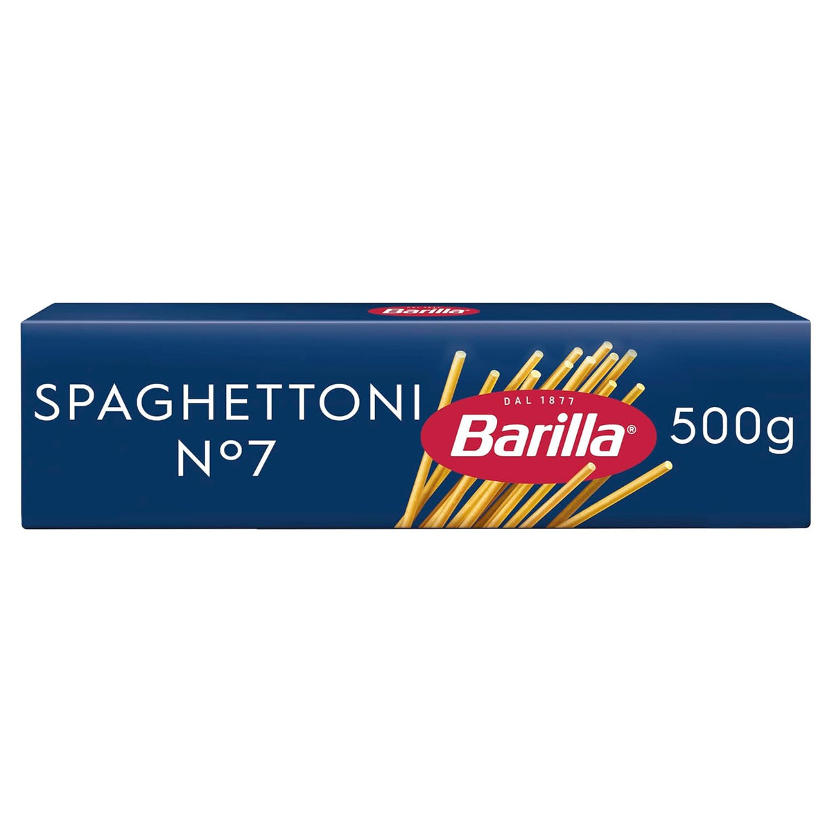 Barilla Classic Spaghetti nr 7 makaron z pszenicy durum, zawsze al dente (1 x 500 g)