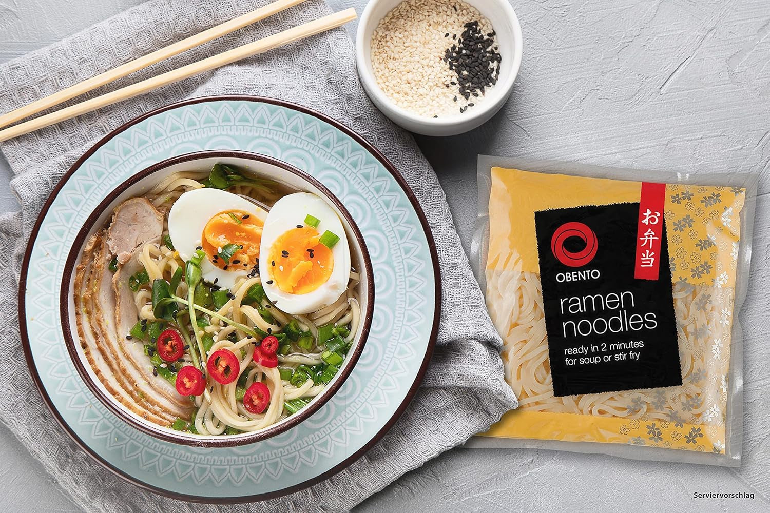 Japoński makaron ramen, 160 g