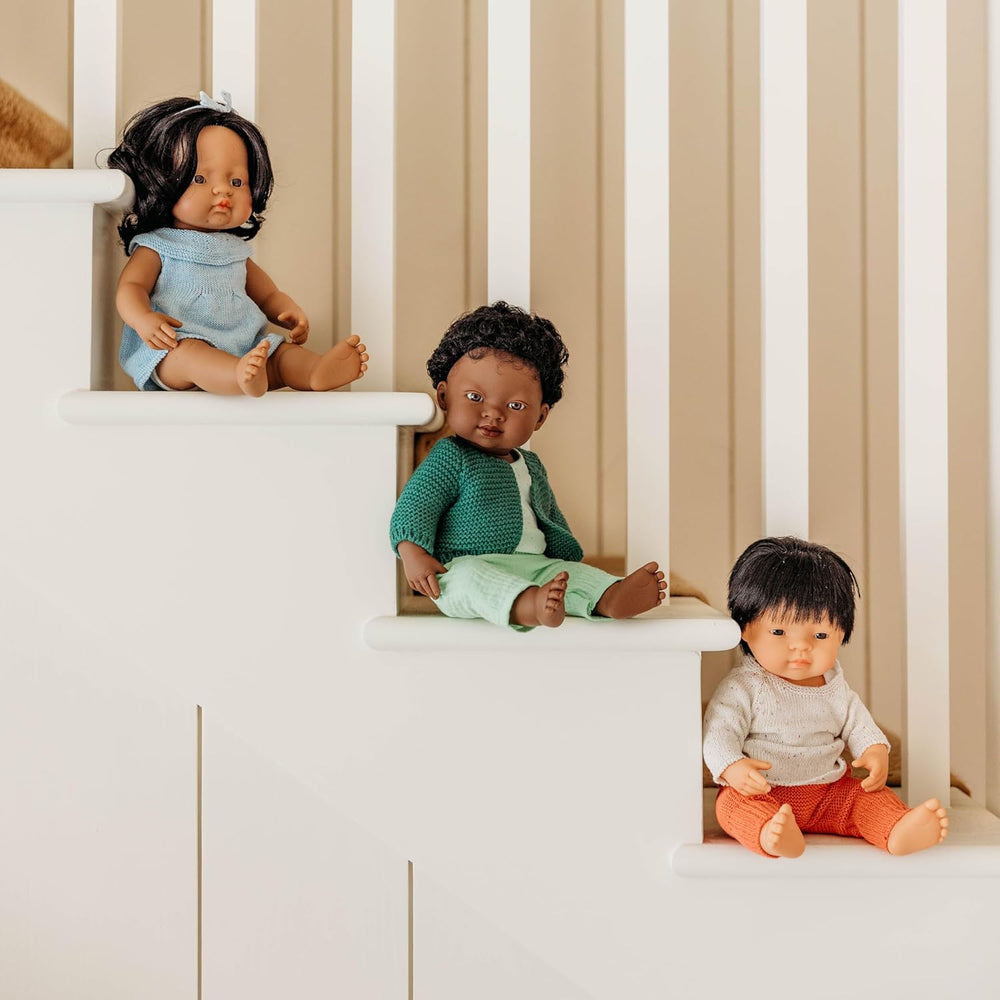 Miniland Baby Doll Asiatic Boy 38cm-31055