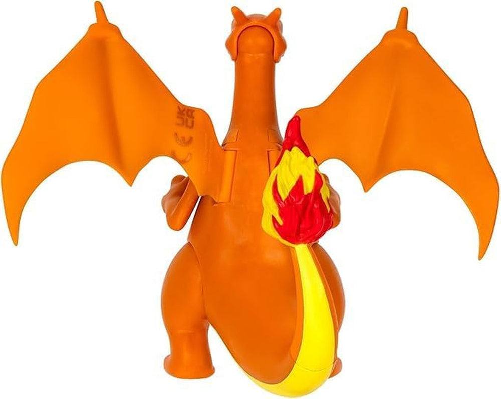 Pokémon PKW0368 - Figurka z funkcją bitwy - Glurak Oficjalna ruchoma figurka 11,5 cm Figurki Naty Shop