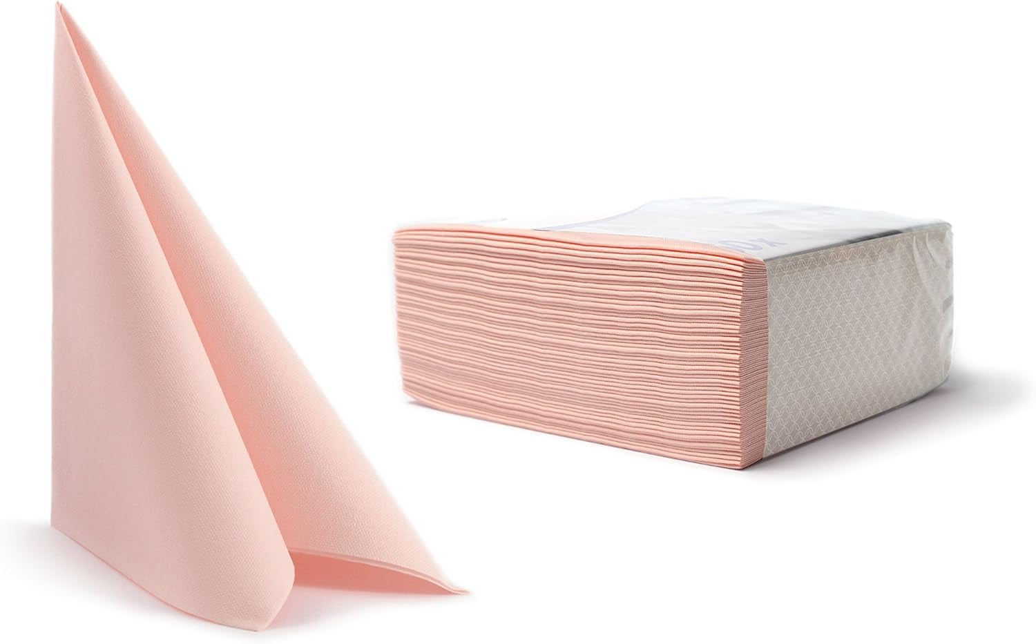 Alvotex CHIC Airlaid 50 șervețele, Fabric-like, De înaltă calitate, Șervețel de unică folosință, Roz, 40X40Cm, As40X40