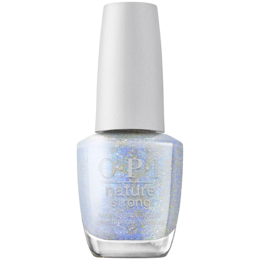 OPI Nature Bright Glitter & Shimmer - długotrwały lakier do paznokci o innowacyjnej wegańskiej formule zawierającej naturalne składniki - dla jasnych paznokci