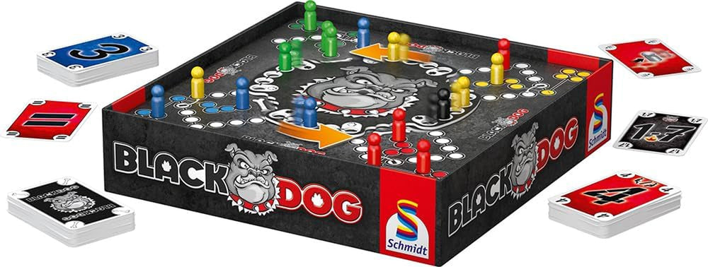 Schmidt Spiele 49323 Czarny PIES, gra rodzinna