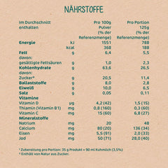 Milupa Baby Owsianka - Owsianka Owsianka i Owoce 10 miesięcy do 3 lat Jedzenie dla dzieci 1 x 400 g (2 sztuki w opakowaniu)
