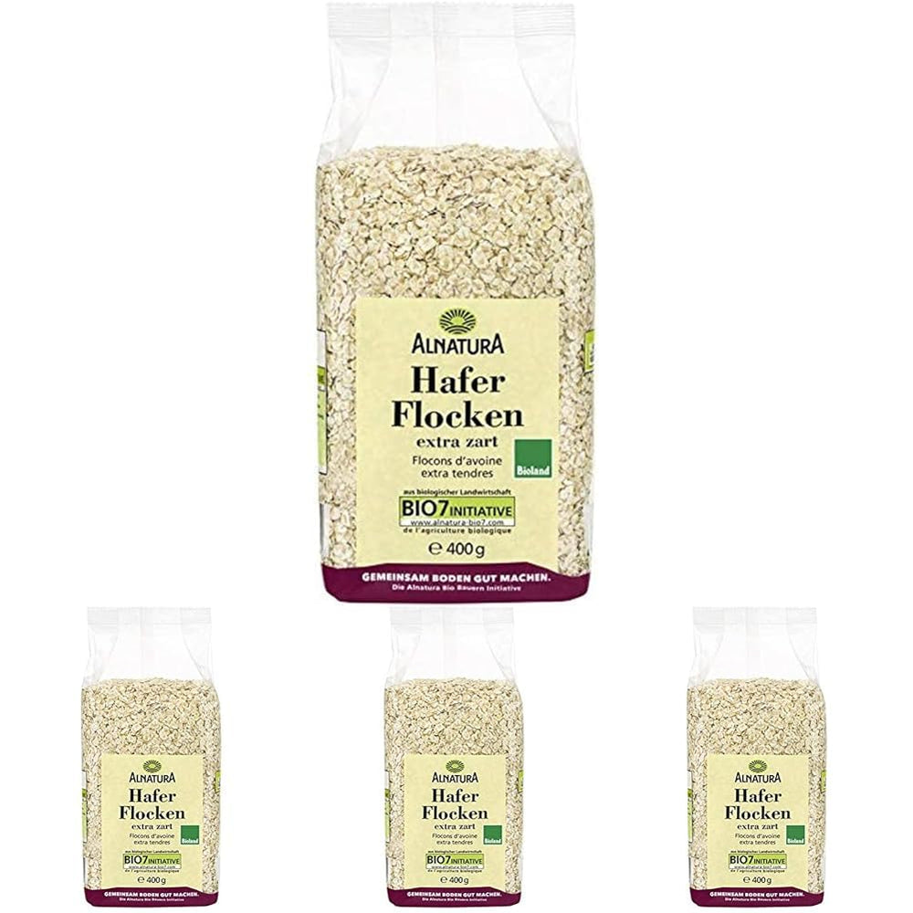 Ekstra miękkie płatki owsiane, 1 x 400 g