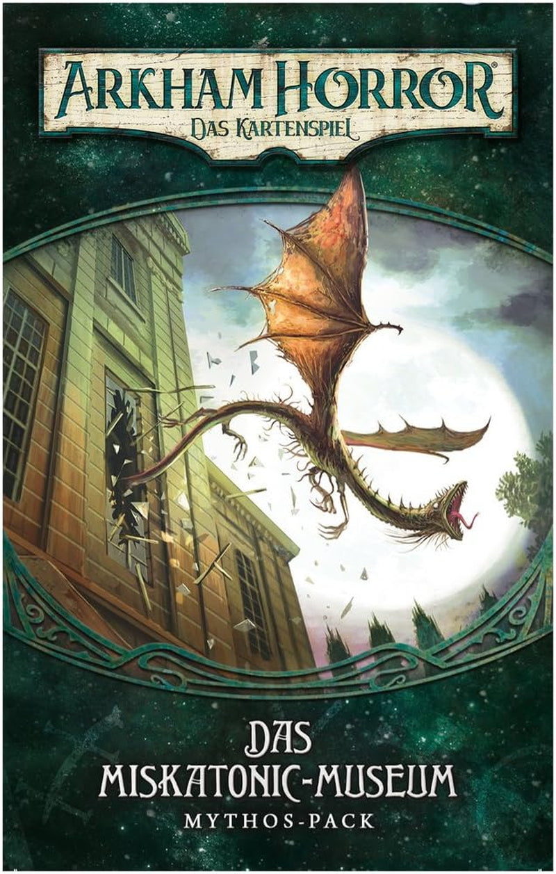 Gry o lotach fantasy, Horror w Arkham: LCG, Gra podstawowa, Gra ekspercka, Gra karciana, 1–4 graczy, Wiek 14+, 45+ minut, Niemiecki, Wielokolorowy, Kolorowy