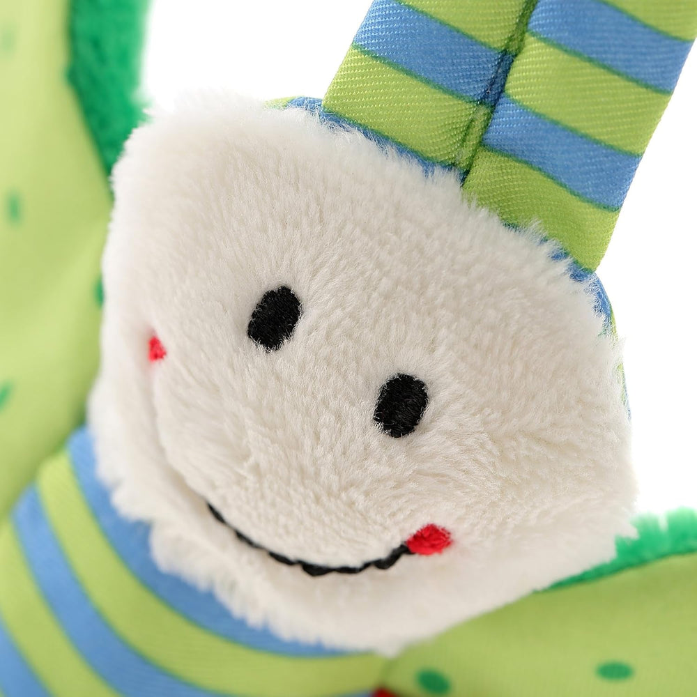 Fehn crackling stea de mare - jucărie pentru bebeluși pentru apucat și jucat & jucărie crackling pentru bebeluși și copii mici de la 0+ luni & SIGIKID 41179 jucărie de apucat fluture roșu stele verzi Jucarii Bebe Naty Shop