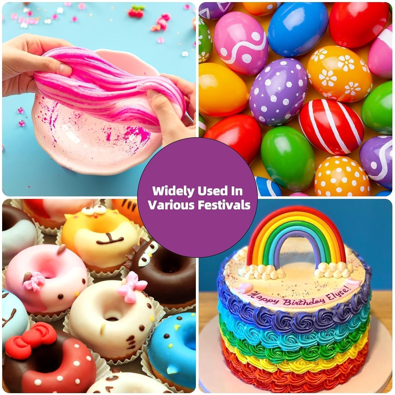 Barwnik spożywczy 18 kolorów x 6 ml, płynny barwnik spożywczy, zestaw barwników spożywczych, barwniki do pieczenia do dekorowania ciast, barwnik spożywczy do ciast, makaroniki, lukier, kremówka, akcesoria do pieczenia DIY