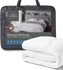 Butikowa jedwabna pocieszyciel Luksusowa pościel, którą można prać w pralce (podwójne łóżko 13,5 Tog) Naty Shop Kołdry i kołdry Podwójne łóżko 13,5 Tog