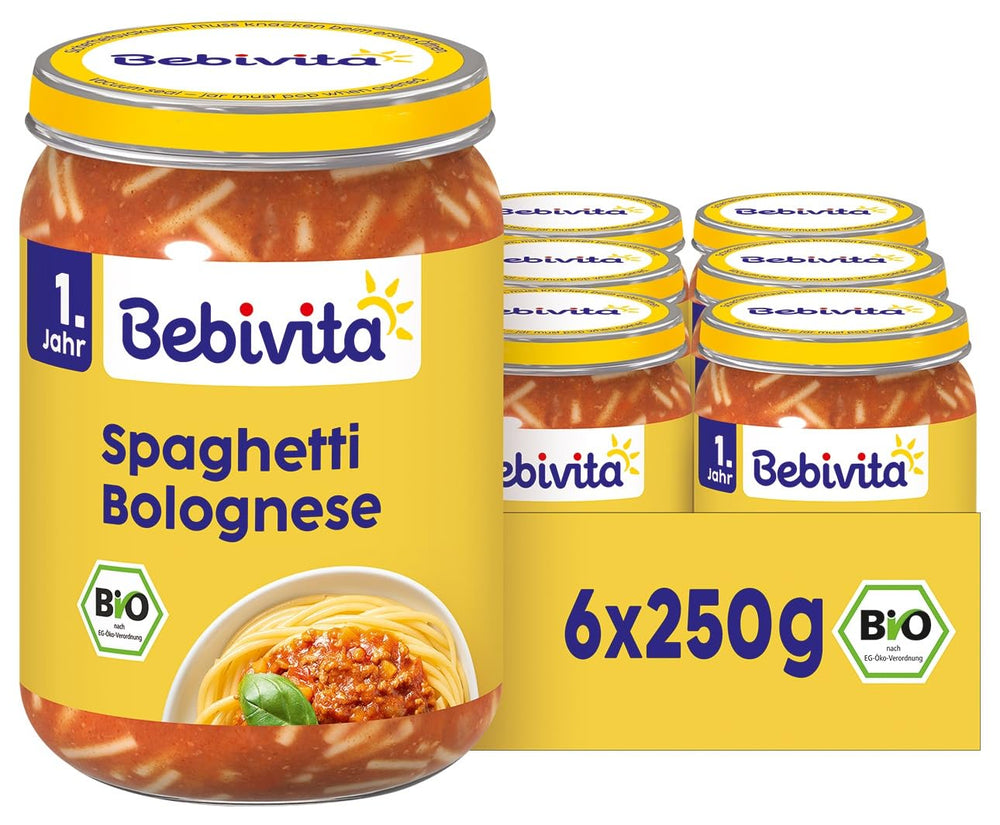 Spaghetti Bolognese dla dzieci, 250g, opakowanie 6 szt. (6 x 250g)