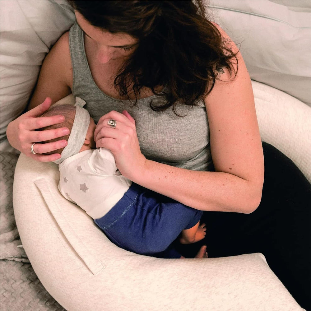 Wielofunkcyjna poduszka do karmienia 4 w 1, Soft Nova, beżowa, pojedyncza poduszka: 202 cm, fotel, 40 X 75 X 22 cm Akcesoria Żywność i karmienie piersią Sklep Bebe Naty