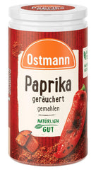 Ostmann Gewürze - Paprika geräuchert | Rauchiges Aroma für Bratkartoffeln, Gulasch oder Rührei | 35 g w Der Streudose