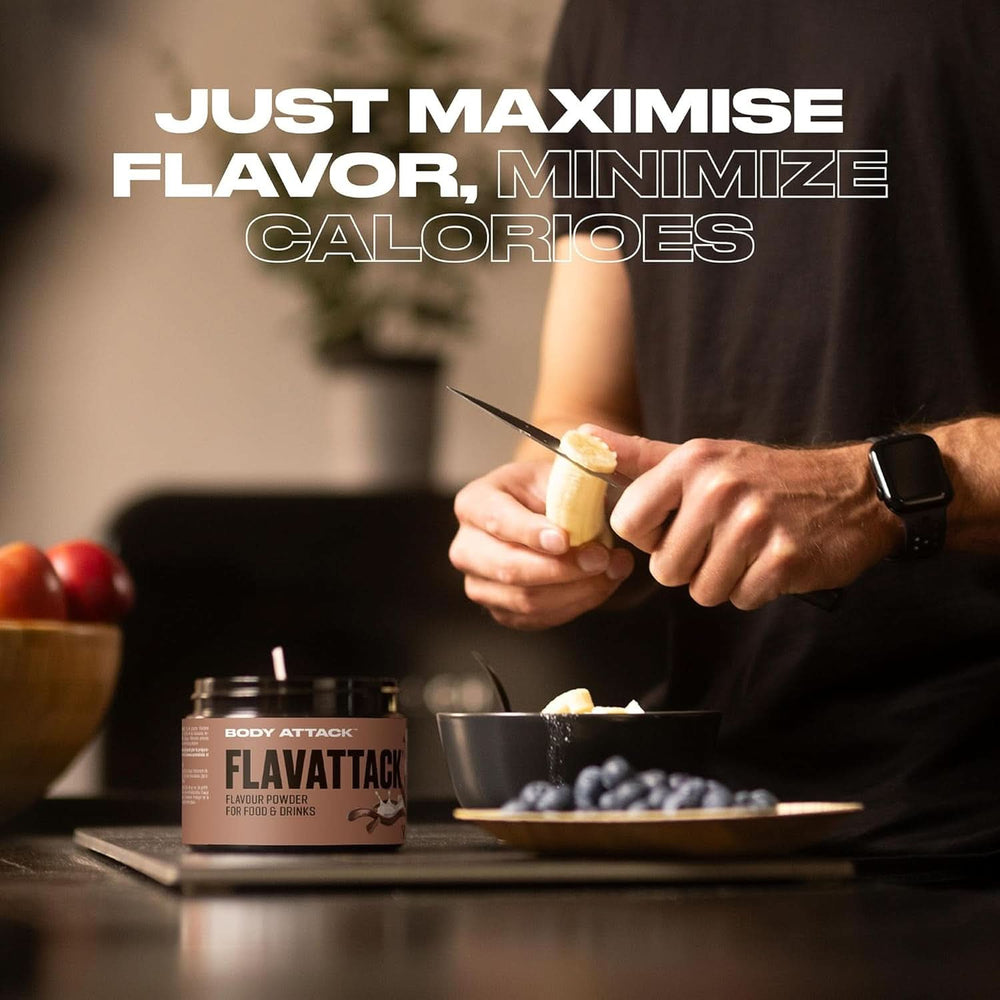 Body Attack Flavattack®, Double Choc Brownie, 250g / 83 porcje Aromaty Naty Shop