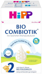 Hipp Organiczna karma mleczna 2 BIO Combiotik, opakowanie 4 szt. (4 x 600 gramów) Matka i dziecko Naty Shop NOWOŚĆ - 2 Bio Combiotics 4 x 600 gramów