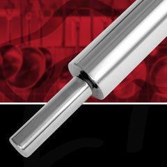 FMprofessional Teigroller aus wysokiej jakości Edelstahl, Nudelholz als Backzubehör, Backrolle zum Teigrollen, wszechstronny Teigwalze - stabilny i trwały (Wymiary: Ø 6 x 47,5 cm), Ilość: 1 Stück