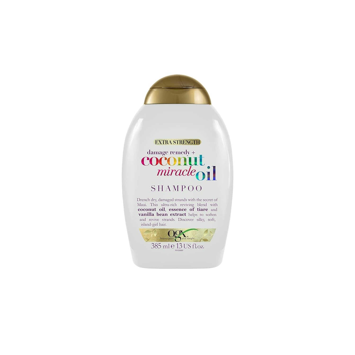 OGX Coconut Miracle Oil Odżywka, Nawilżająca odżywka do pielęgnacji włosów z olejem kokosowym, 385ml Pielęgnacja włosów OGX Szampon