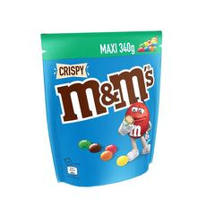M&M'S Crispy, czekoladowa chrupiąca soczewica i chrupiące centrum, czekolada, 1 opakowanie (1 x 340 g) (opakowanie 2 szt.)