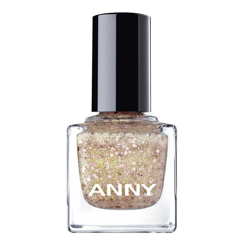 ANNY Nail Polish - Wysokiej jakości, trwały, odporny na odpryski i szybkoschnący kolorowy lakier do paznokci, kolor: Lemon Talk - 15 ml