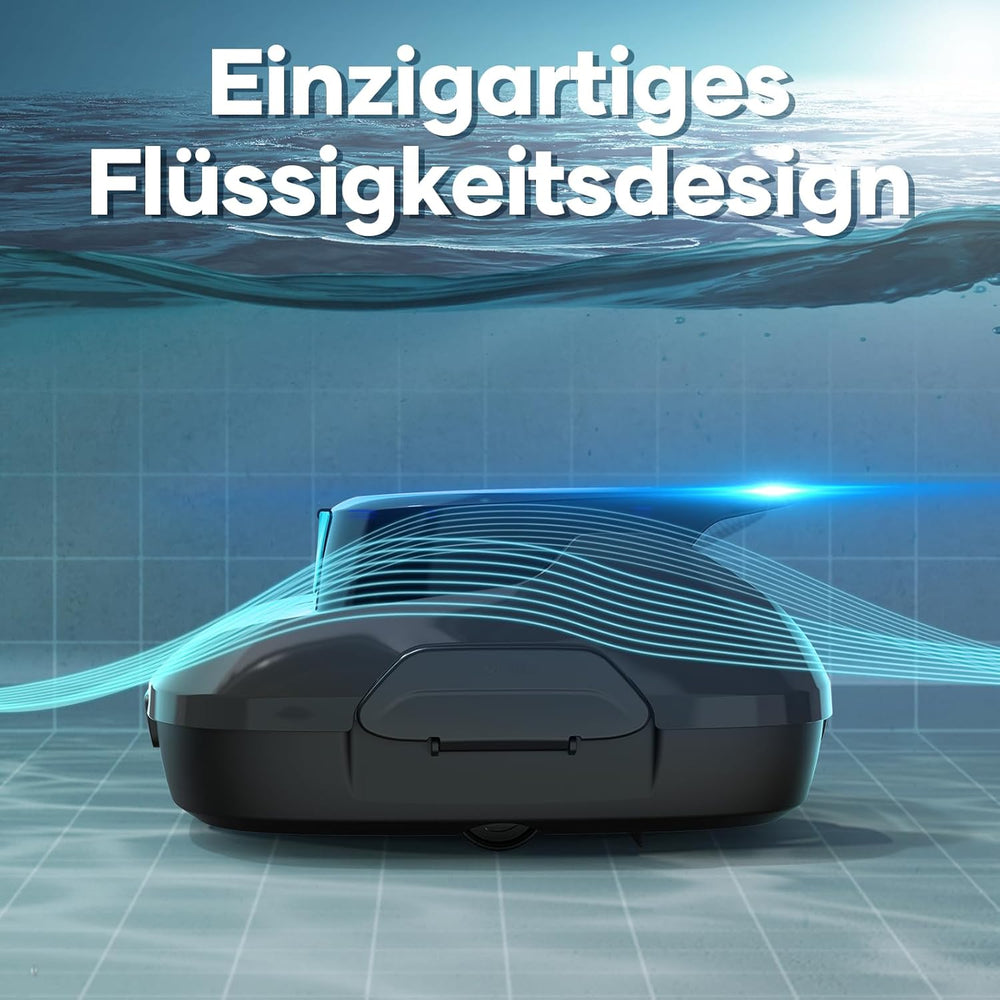 Robot basenowy AIPER Scuba SE, bezprzewodowy odkurzacz basenowy z baterią, czas czyszczenia 90 minut, automatyczne czyszczenie z funkcją automatycznego parkowania, lekki odkurzacz basenowy, idealny do basenów z płaskim dnem